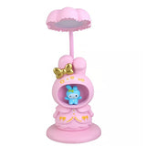 Lampa de Veghe, Flippy, cu Ascutitoare de Creioane, 2 Functii de Lumina, de Birou si de Veghe, Model Iepuras, Incarcare USB 10 x 29 cm, Multicolor