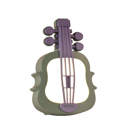 Lampa De Veghe, Cu Protectie Pentru Ochi, Lumina Calda, Incarcare Usb, Abs, Mov/
