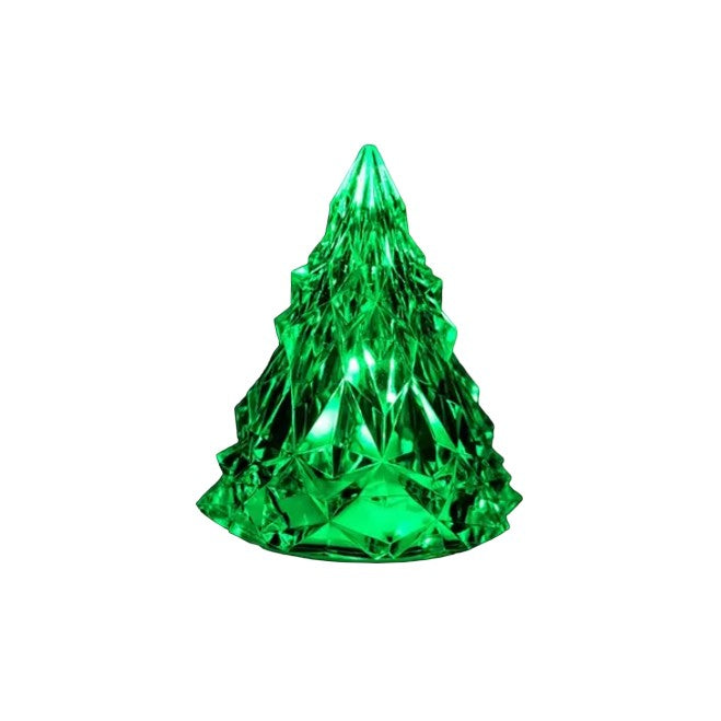 Lampa de Veghe, Vivimall, Model IceBerg, Lumina Calda, cu Baterii, Verde, 6.5x8 cm