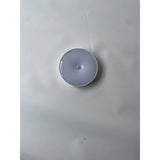 Lampa de Veghe LED, Flippy, cu Senzor de Miscare, Doua Tipuri de Lumina Alb Rece, Incarcare USB, Intrerupator On/Off/Auto, 0.6W, 300mAh, Design Rotund, Alb, 8.5x2.3 cm