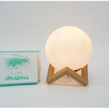 Lampa De Veghe Luna 3D Moon Light, Lumina Led, Alimentare Baterii, Fara Acumulator, Stand Din Plastic Inclus, Ã¸ 10 Cm