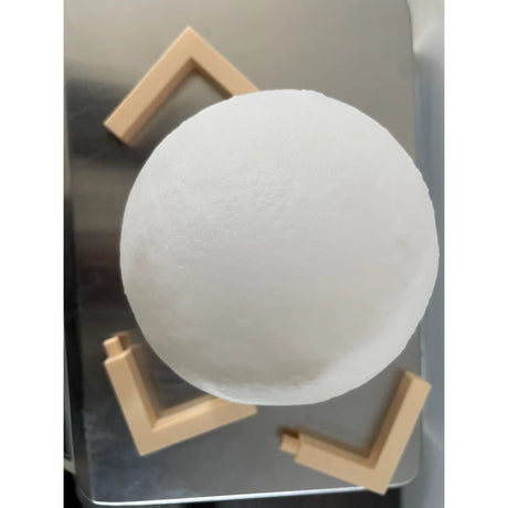 Lampa De Veghe Luna 3D Moon Light, Lumina Led, Alimentare Baterii, Fara Acumulator, Stand Din Plastic Inclus, 12 Cm