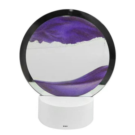 Lampa Decorativa Tip Clepsidra Imagine 3D Dinamica, Nisipuri Miscatoare