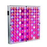 Lampa LED 45W Flippy, pentru cresterea plantelor in interior, 225 de leduri, 165 leduri rosii, 60 albastre, 30 x 30 cm, multicolor