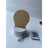 Lampa Led Decorativa, 3D, Cu Text "I Love You", Doua Moduri De Alimentare Usb Si Baterii, 20 Cm Inaltime, Din Material Acril Si Lumina A, Alb - vivimall.ro