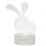 Lampa Led Decorativa, 3D, Iepure, Cu Usb Si Baterii, 20 Cm Inaltime, Din Material Acril, Lumina A Si Telecomanda Inclusa, Alb - vivimall.ro