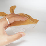 Lampa LED decorativa, Flippy, 3D, ursulet, din material acril si lumina multicolora, alb - vivimall.ro