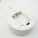 Lampa LED decorativa, Flippy, 3D, ursulet, din material acril si lumina multicolora, alb - vivimall.ro