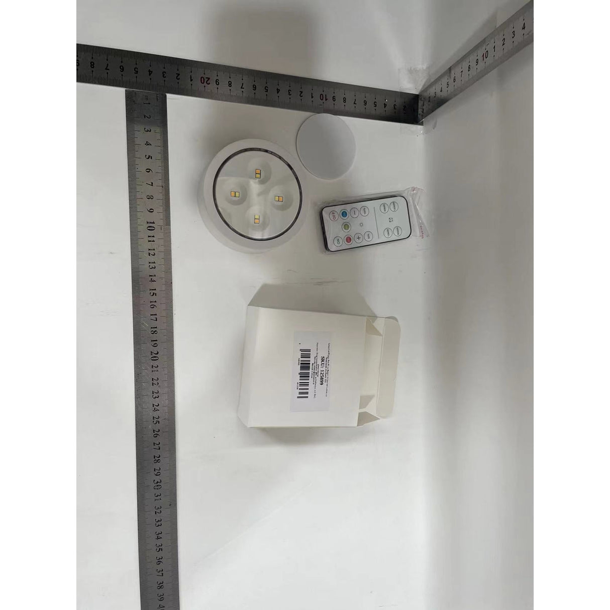 Lampa Led Fara Fir, Cu Baterii, 3 Culori De Lumina, Cu Telecomanda, Din Plastic - vivimall.ro