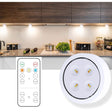 Lampa Led Fara Fir, Cu Baterii, 3 Culori De Lumina, Cu Telecomanda, Din Plastic - vivimall.ro