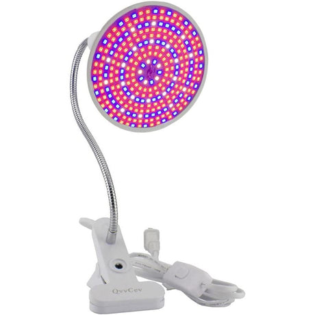 Lampa Pentru Cresterea Plantelor De Interior, Nu Emana Caldura, 290 Leduri, 2 Culori, Prindere Cu Clips, 46X11.5X9.2 Cm - vivimall.ro