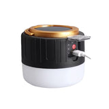Lampa Portabila, Incarcare Solara + Usb, Afisaj Inteligent Al Bateriei, Raza De Actiune 32 Mp, 3 Moduri