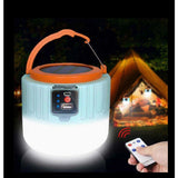Lampa Portabila, Incarcare Solara + Usb, Afisaj Inteligent Al Bateriei, Raza De Actiune 32 Mp, 3 Moduri