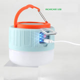 Lampa Portabila, Incarcare Solara + Usb, Afisaj Inteligent Al Bateriei, Raza De Actiune 32 Mp, 3 Moduri