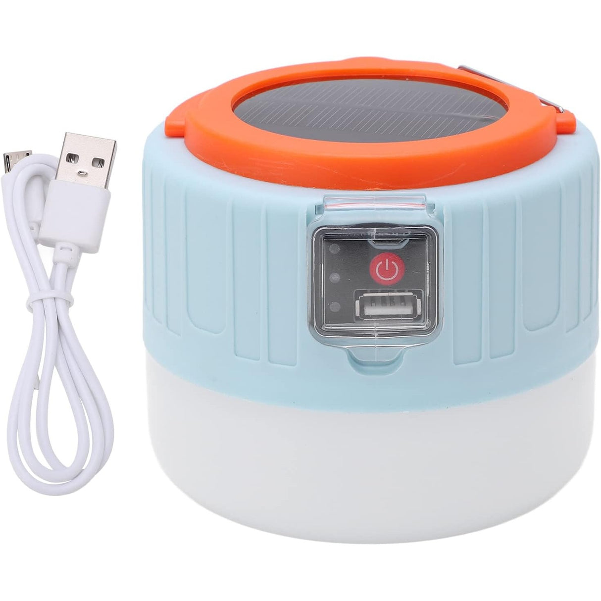 Lampa Portabila, Incarcare Solara + Usb, Afisaj Inteligent Al Bateriei, Raza De Actiune 32 Mp, 3 Moduri