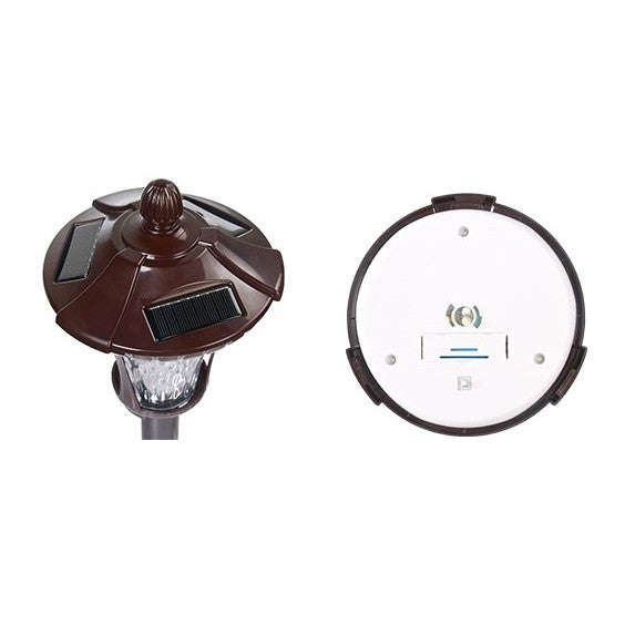 Lampa Solara Cu Prindere De Perete Alb Cald | SolarisGlow