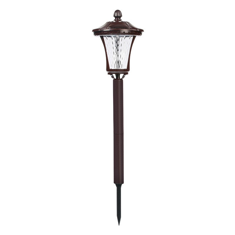 Lampa solara cu prindere in pamant, Vivimall, inaltime 65 cm, Alb Rece