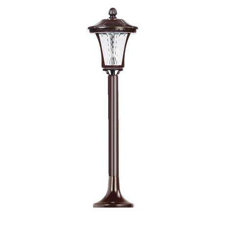 Lampa Solara Cu Prindere In Pamant, Inaltime 65 Cm, Alb Rece - vivimall.ro