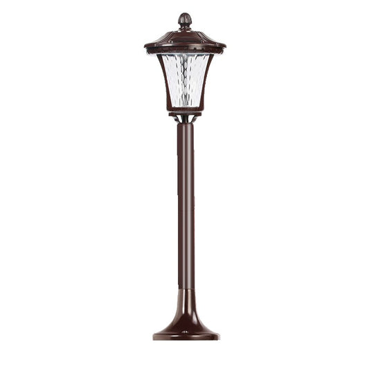 Lampa solara cu prindere in pamant, Vivimall, inaltime 65 cm, Alb Rece - vivimall.ro