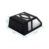 Lampa Solara Cu Senzor Geometric, Ip65, Lumina Colorata