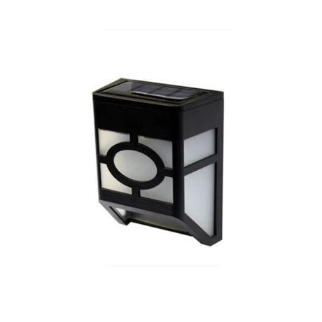Lampa Solara Cu Senzor Geometric, Ip65, Lumina Colorata - vivimall.ro