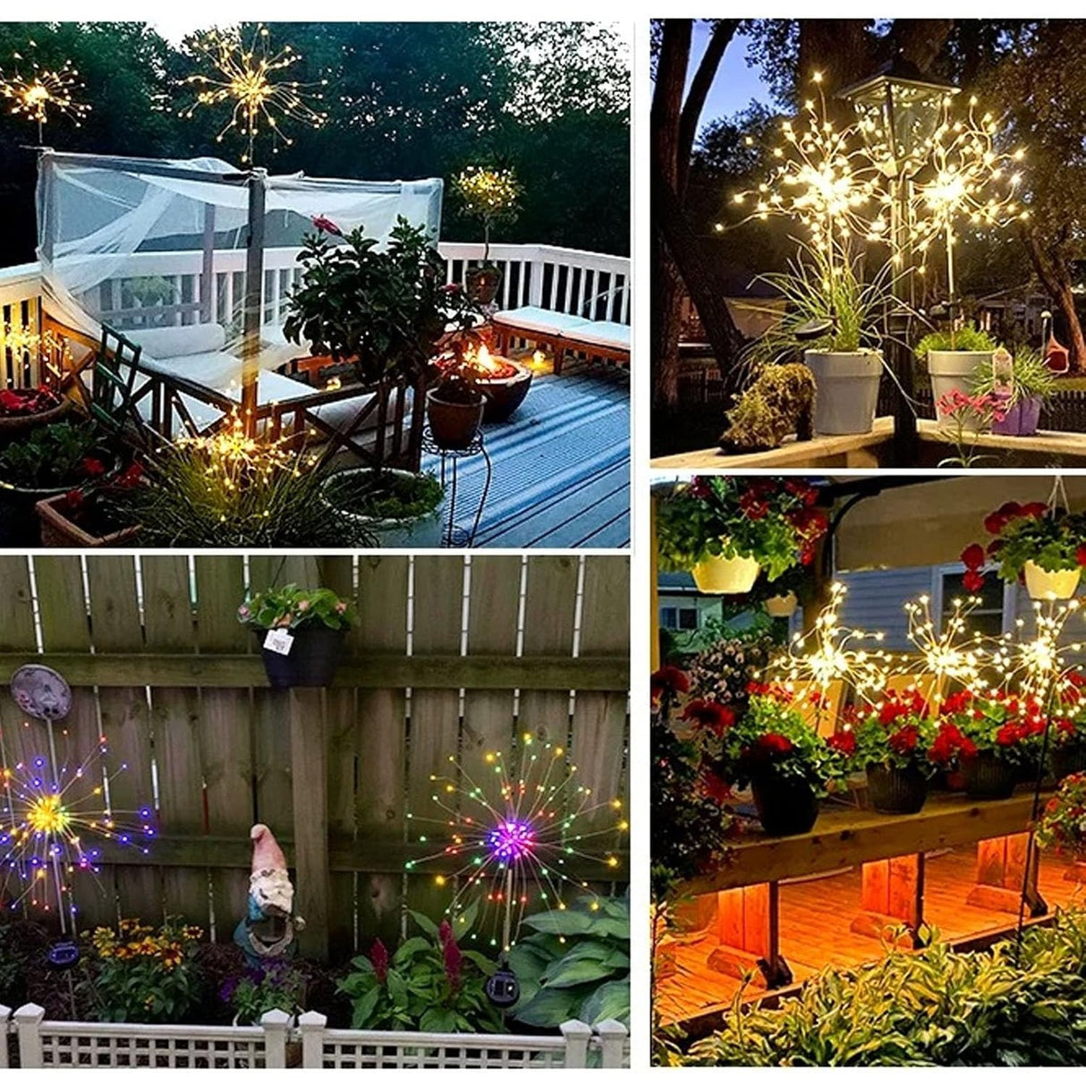 Lampă solară decorativă 90 cm instalată pe peluză, moduri de iluminare active, decor grădină exterior