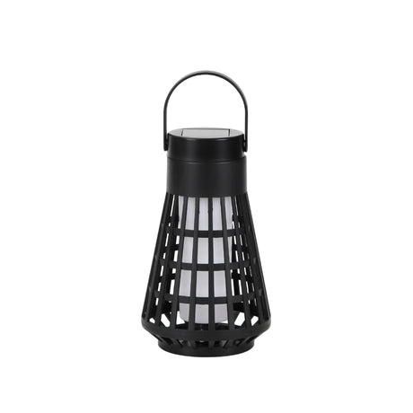 Lampa Solara Pentru Gradina, Reincarcabila De La Soare, Portabila Cu Picior, Lumina Calda, 12 Cm - vivimall.ro