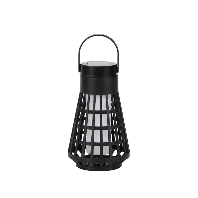 Lampa Solara Pentru Gradina, Reincarcabila De La Soare, Portabila Cu Picior, Lumina Calda, 12 Cm - vivimall.ro