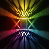 Lampă solară exterior IP65 montată pe alee, vedere laterală, iluminare automată LED