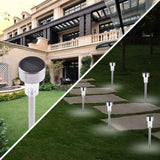 Lampă Solară LED, Decorativă, Pentru Grădină, Argintie, Vivimall - vivimall.ro