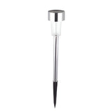 Lampă Solară LED, Decorativă, Pentru Grădină, Argintie, Vivimall - vivimall.ro