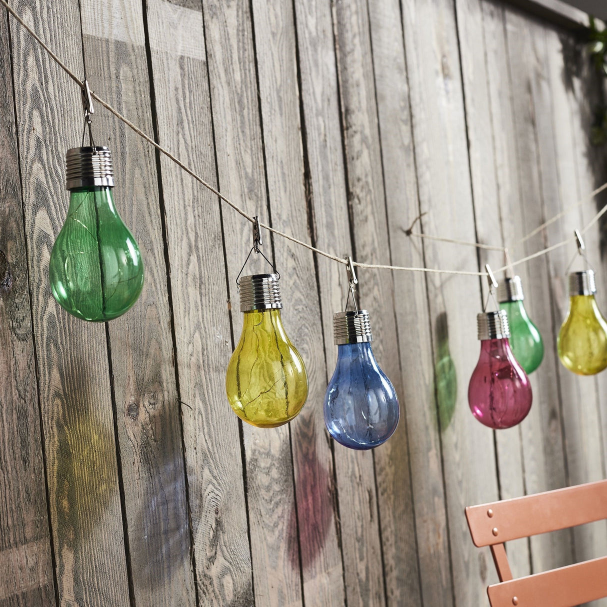 Lampa Solara Led Decorativa Sub Forma De Bulb, Pentru Exterior, Suspendata, Ip65, Ultron - vivimall.ro