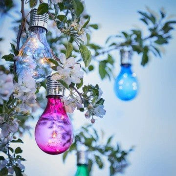 Lampa Solara Led Decorativa Sub Forma De Bulb, Pentru Exterior, Suspendata, Ip65, Ultron - vivimall.ro