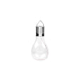 Lampa Solara Led Decorativa Sub Forma De Bulb, Pentru Exterior, Suspendata, Ip65, Ultron Transparent, Lumina Calda - vivimall.ro