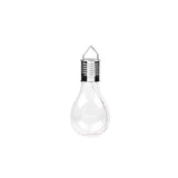 Lampa Solara LED Decorativa sub forma de Bulb, pentru exterior, suspendata, IP65, Ultron Transparent, lumina calda, Vivimall