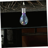 Lampa Solara LED, Flippy, Model Bec, pentru Exterior, IP65, Lumina Multicolora, Transparent