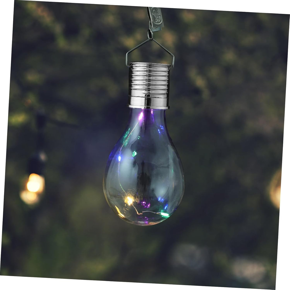 Lampa Solara Led, Pentru Exterior, Ip65, Lumina Multicolora - vivimall.ro
