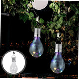 Lampa Solara LED, Flippy, Model Bec, pentru Exterior, IP65, Lumina Multicolora, Transparent