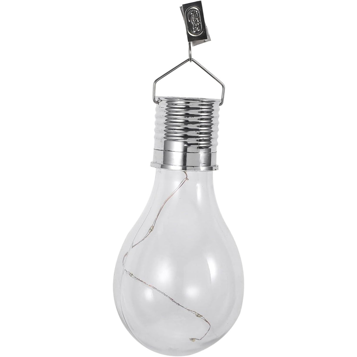 Lampa Solara LED, Flippy, Model Bec, pentru Exterior, IP65, Lumina Multicolora, Transparent