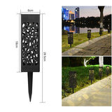 Lampa Solara Led, Tip Felinar, Pentru Gradina, Inaltime 28.5 Cm, Putere 0.2W, 1.2V, 600Mah, Alb Cald - vivimall.ro