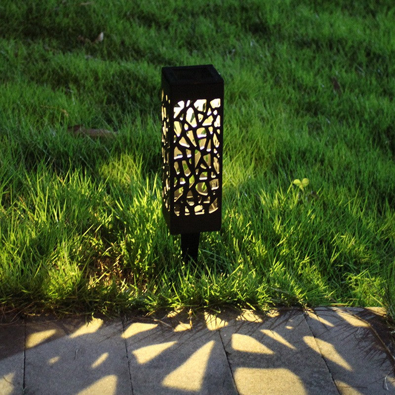 Lampa Solara Led, Tip Felinar, Pentru Gradina, Inaltime 28.5 Cm, Putere 0.2W, 1.2V, 600Mah, Alb Cald - vivimall.ro