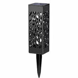 Lampa Solara Led, Tip Felinar, Pentru Gradina, Inaltime 28.5 Cm, Putere 0.2W, 1.2V, 600Mah, Alb Cald - vivimall.ro