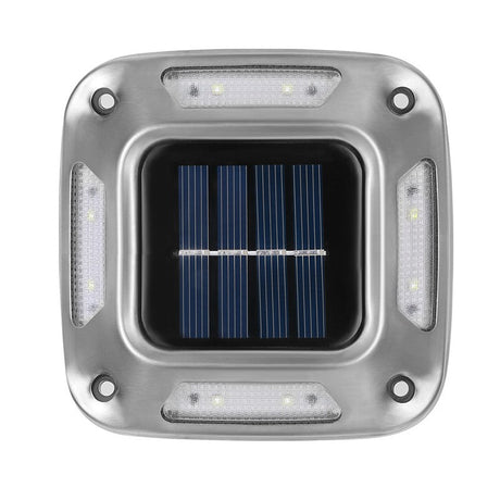 Lampa Solara 8 Led-Uri Patrat Multicolor | Elumina