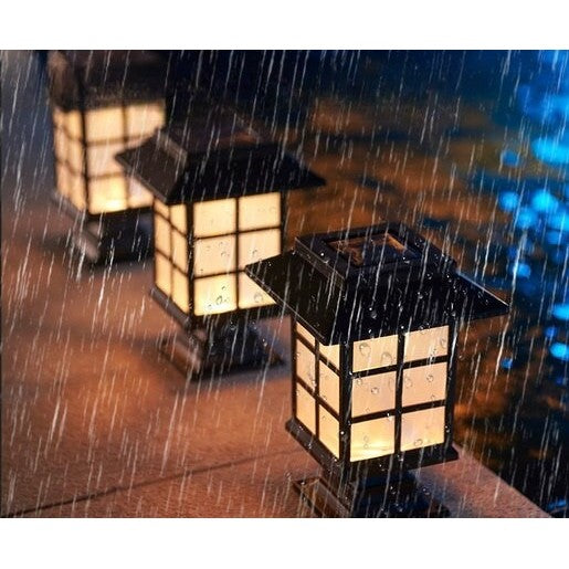 Set 2 Lampa Solara Pentru Gradina Felinar | LanternSun