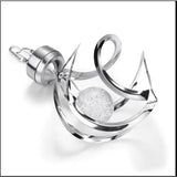 Lampa solara LED RGB spirala pentru gradina/terasa Vivimall, se roteste de la vant, 35 x 5.5 cm, rezistenta la apa, 2V, 600 mAh, multicolor