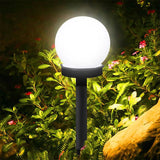 Set 2 Lampi Solare Glob Alb Rece | TwoSfera