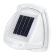 Lampa Solara Led Tip Aplica Pentru Perete, 8.5 X 9 Cm, 2V, Abs, 600Mah, Rezistent La Apa, Material Abs, 8 Led-Uri, Alb Cald - vivimall.ro