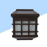 Lampa solara LED tip Felinar pentru perete Flippy, 11.5 x 8.3cm, 1.2V, ABS, 400mAh, alb rece