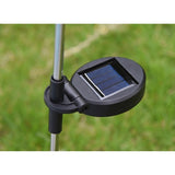 Lampa Solara Led Tip Floarea Soarelui, Inaltime 70 Cm, Pentru Gradina, Resigilat - vivimall.ro