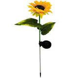 Lampa Solara Led Tip Floarea Soarelui, Inaltime 70 Cm, Pentru Gradina, Resigilat - vivimall.ro